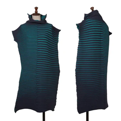 PLEATS PLEASE CHIRA CHIRA Poly Cotton Pleated Knit Tunic