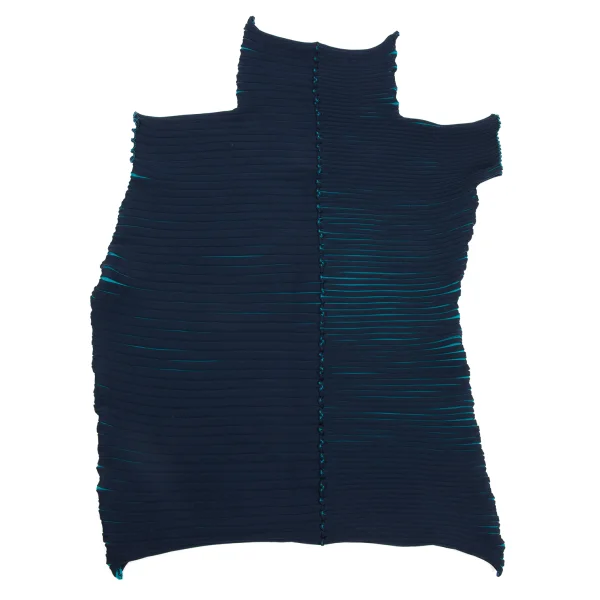 PLEATS PLEASE CHIRA CHIRA Poly Cotton Pleated Knit Tunic K-171483_002