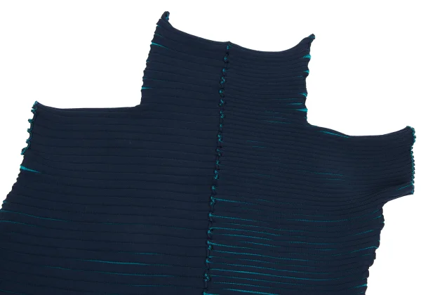 PLEATS PLEASE CHIRA CHIRA Poly Cotton Pleated Knit Tunic K-171483_003