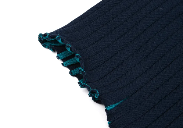 PLEATS PLEASE CHIRA CHIRA Poly Cotton Pleated Knit Tunic K-171483_006
