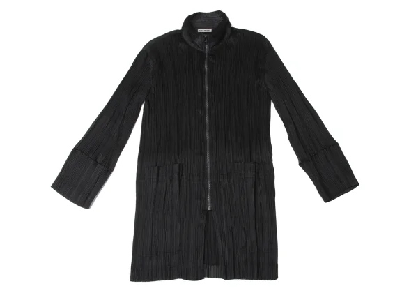 ISSEY MIYAKE Pleated Zip-Up Jacket K-171486_002