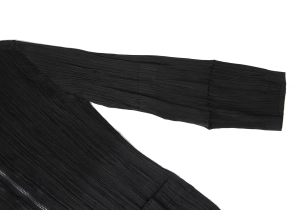 ISSEY MIYAKE Pleated Zip-Up Jacket K-171486_005