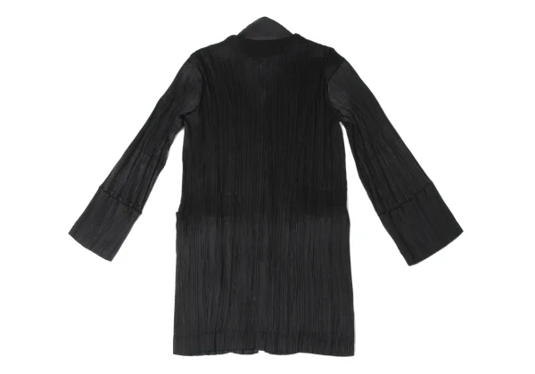 ISSEY MIYAKE Pleated Zip-Up Jacket K-171486_010
