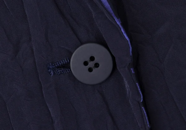 ISSEY MIYAKE Lining Checked Twist Pleats Reversible Jacket K-171487_006