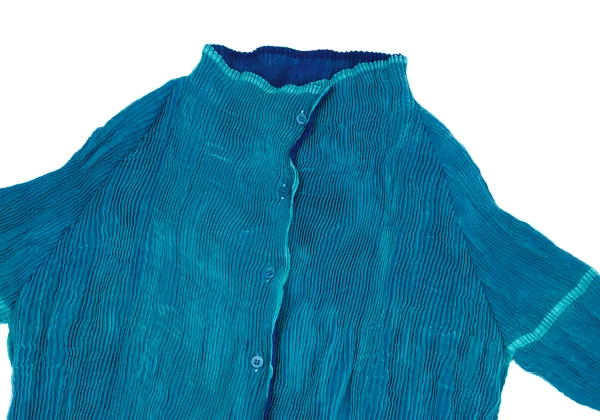 Unbranded Pleats Bicolor Reversible Cardigan K-171489_004