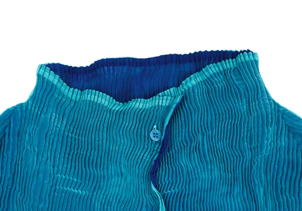 Unbranded Pleats Bicolor Reversible Cardigan K-171489_005