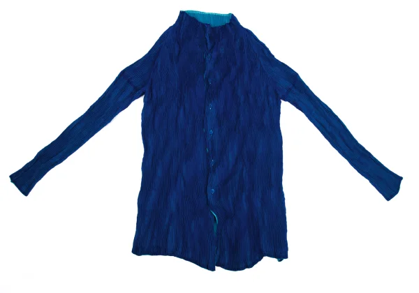 Unbranded Pleats Bicolor Reversible Cardigan K-171489_011