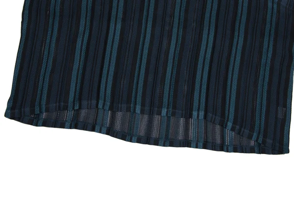 ISSEY MIYAKE me Pleats Striped Mesh Top K-171492_007