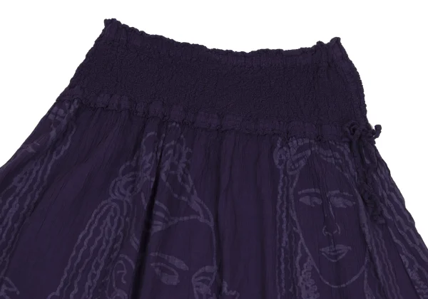 ISSEY MIYAKE me Dyed Cauliflower Switching Face Graphic Skirt K-171495_003
