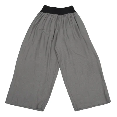 ISSEY SPORT Rayon Blend Waist Rib Wide Pants