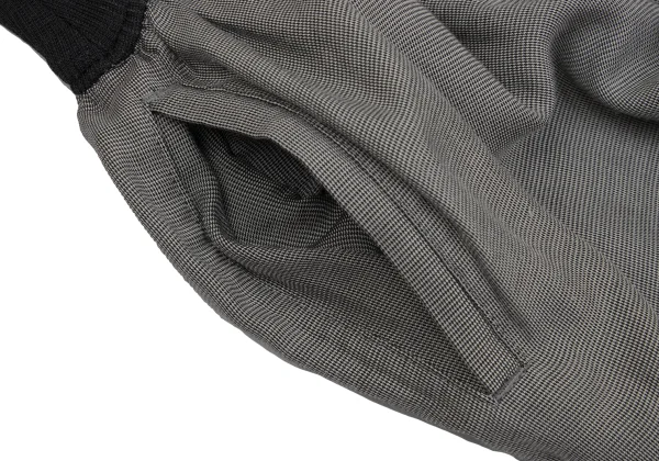 ISSEY SPORT Rayon Blend Waist Rib Wide Pants K-171497_004