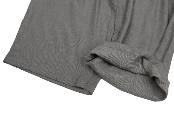 ISSEY SPORT Rayon Blend Waist Rib Wide Pants K-171497_008