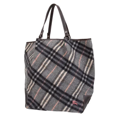 BURBERRY BLUE LABEL Check Tote Bag