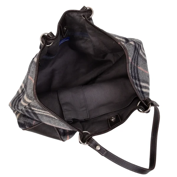 BURBERRY BLUE LABEL Check Tote Bag K-171501_010