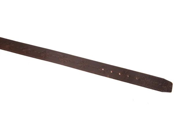 DIESEL Lion Buckle Leather Belt K-171502_006