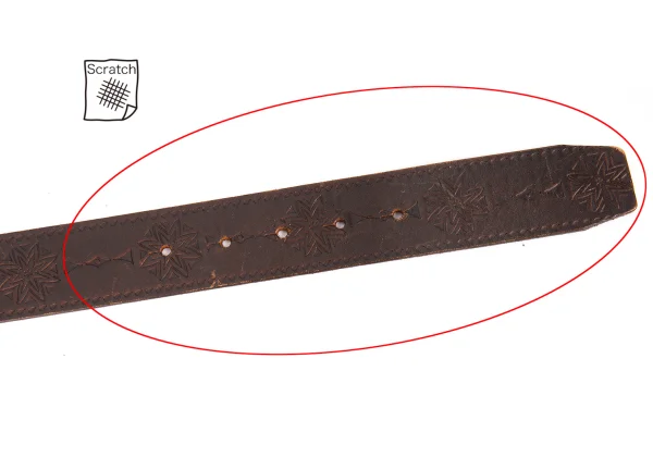 DIESEL Lion Buckle Leather Belt K-171502_007