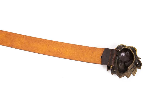 DIESEL Lion Buckle Leather Belt K-171502_008