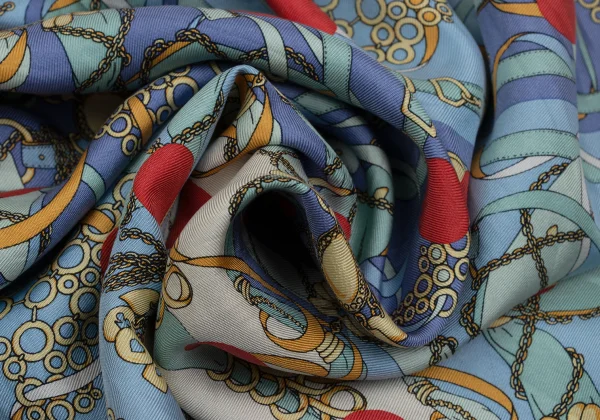 COMME des GARCONS Cardigan Docking Scarf Print Dress K-171504_018