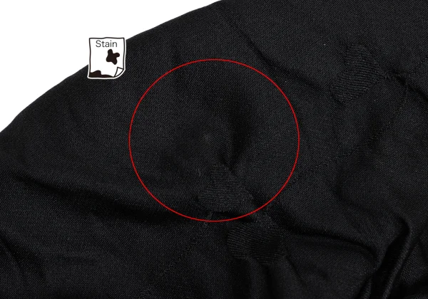 COMME des GARCONS Heart Jacquard Shirred Balloon Skirt K-171505_010