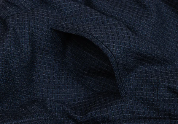 COMME des GARCONS Padded Quilted Wool Check Skirt K-171506_004