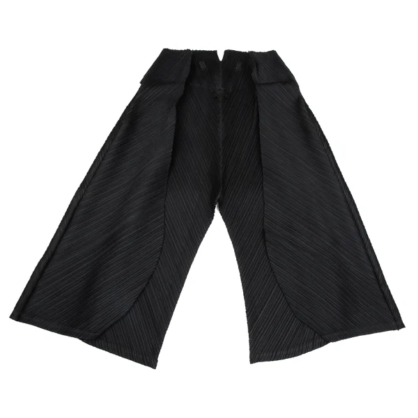 PLEATS PLEASE Pleated 3D Aladdin Pants Black 3 K-171509_001