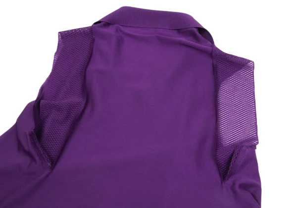 ISSEY MIYAKE 132 5. Mesh Switching Sleeveless Top K-171514_012