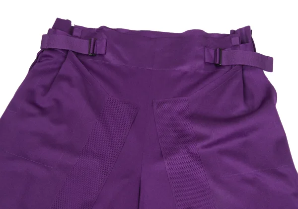 ISSEY MIYAKE 132 5. Side Mesh Switching Belted Pants K-171515_002