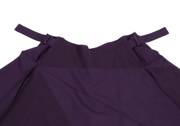 ISSEY MIYAKE 132 5. Poly Wool 2D Pleats Belted Skirt K-171517_003