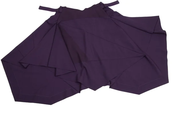ISSEY MIYAKE 132 5. Poly Wool 2D Pleats Belted Skirt K-171517_008