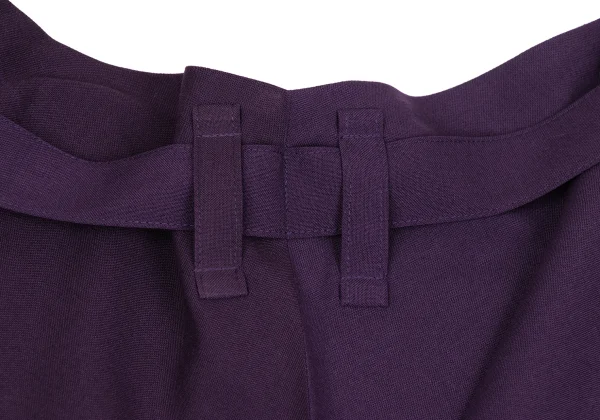 ISSEY MIYAKE 132 5. Poly Wool 2D Pleats Belted Skirt K-171517_011