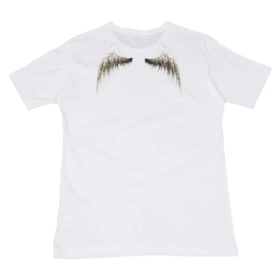 Yohji Yamamoto POUR HOMME Feather Print T Shirt