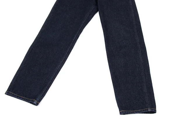 COMME des GARCONS HOMME Logo Leather Patch Jeans K-171520_006
