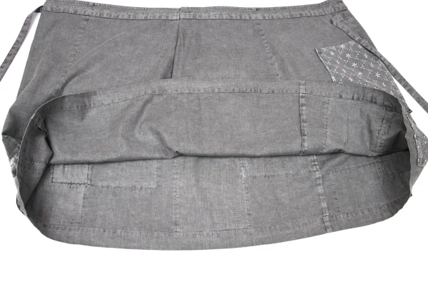 tricot COMME des GARCONS Dyed Patchwork Wrap Skirt K-171522_015