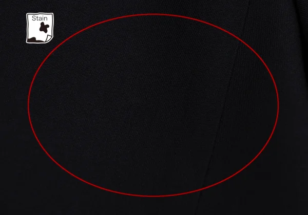 ジャンポールゴルチエ オムJean Paul GAULTIER HOMME ウールタックパンツ 紺48 K-171524_004