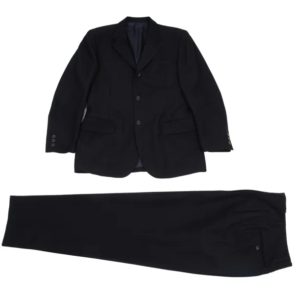 ジャンポールゴルチエ オムJean Paul GAULTIER HOMME ウールセットアップ 紺48 K-171525_001
