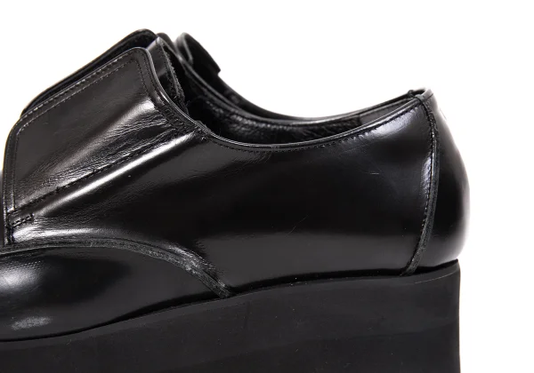 Y's Square Toe Platform Leather Shoes K-171527_009