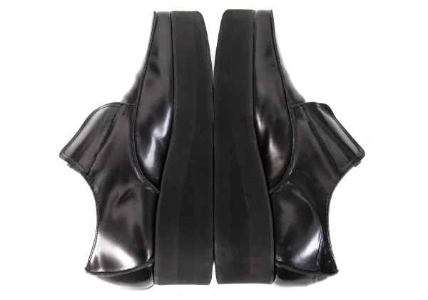 Y's Square Toe Platform Leather Shoes K-171527_011