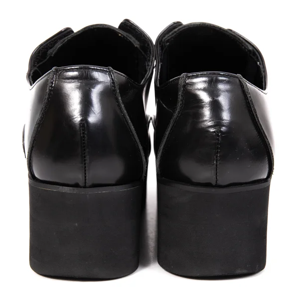 Y's Square Toe Platform Leather Shoes K-171527_014