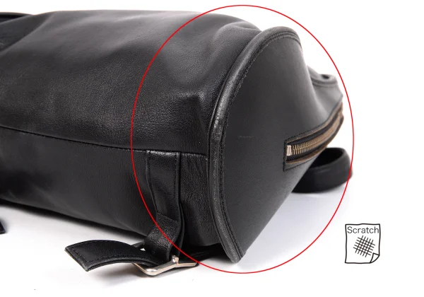 Y's Leather Curved Design Backpack K-171528_007