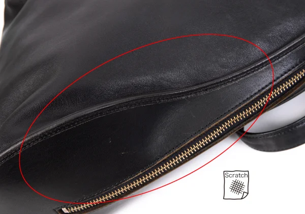 Y's Leather Curved Design Backpack K-171528_008