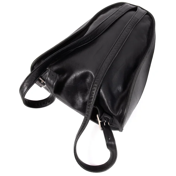 Y's Leather Curved Design Backpack K-171528_012