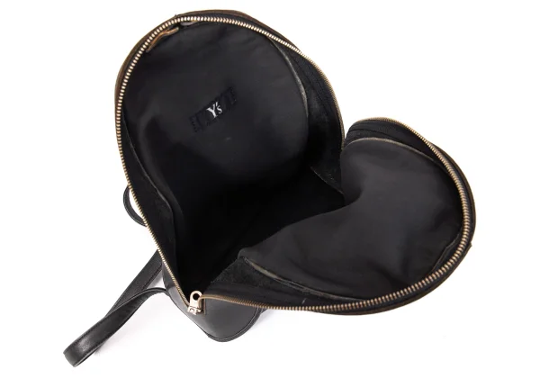 Y's Leather Curved Design Backpack K-171528_014