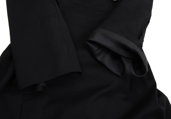 COMME des GARCONS Stretch Docking Wool Trench Coat K-171531_007