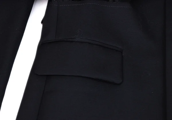 COMME des GARCONS Bonding Wool Belt Design Coat K-171534_011