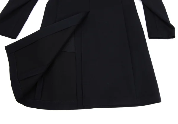 COMME des GARCONS Bonding Wool Belt Design Coat K-171534_017