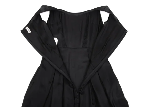 COMME des GARCONS Tuck Switching Sleeveless Dress K-171540_011