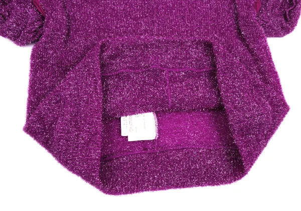 COMME des GARCONS Tuck Shoulder Nylon Short Sleeve Knit K-171544_007