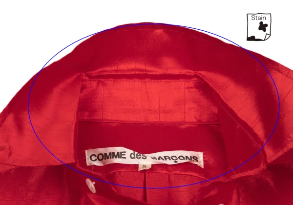 COMME des GARCONS Hem Switching Long Shirt K-171546_004