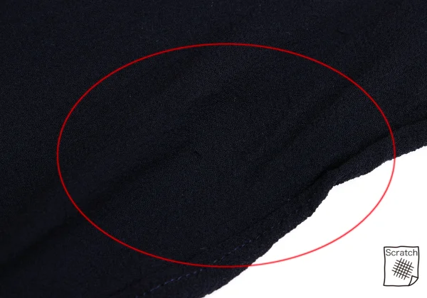 COMME des GARCONS Dyed Panel Switching Blouse K-171548_010