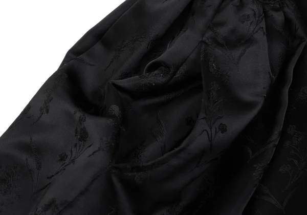 COMME des GARCONS Botanical Jacquard Half Mesh Switching Pants Skirt K-171560_008